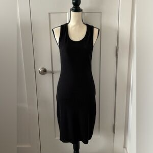 Pink Lily ribbed sleeveless sweater dress.  Size S